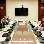 First official meeting of Zurab Aznaurashvili